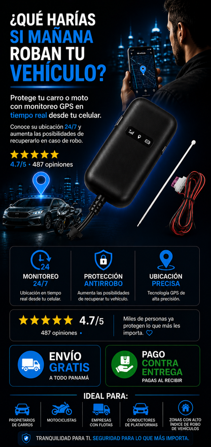 Gps Tracker Localizador Antirrobo