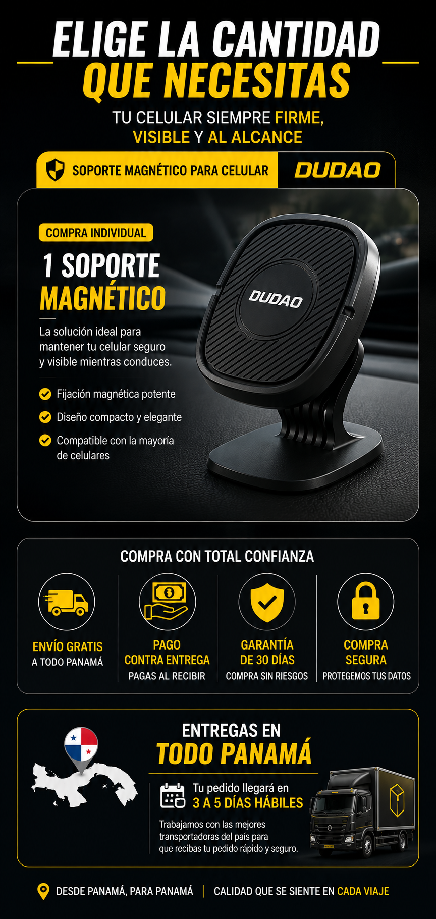 HOLDER MAGNETICO DE AUTO