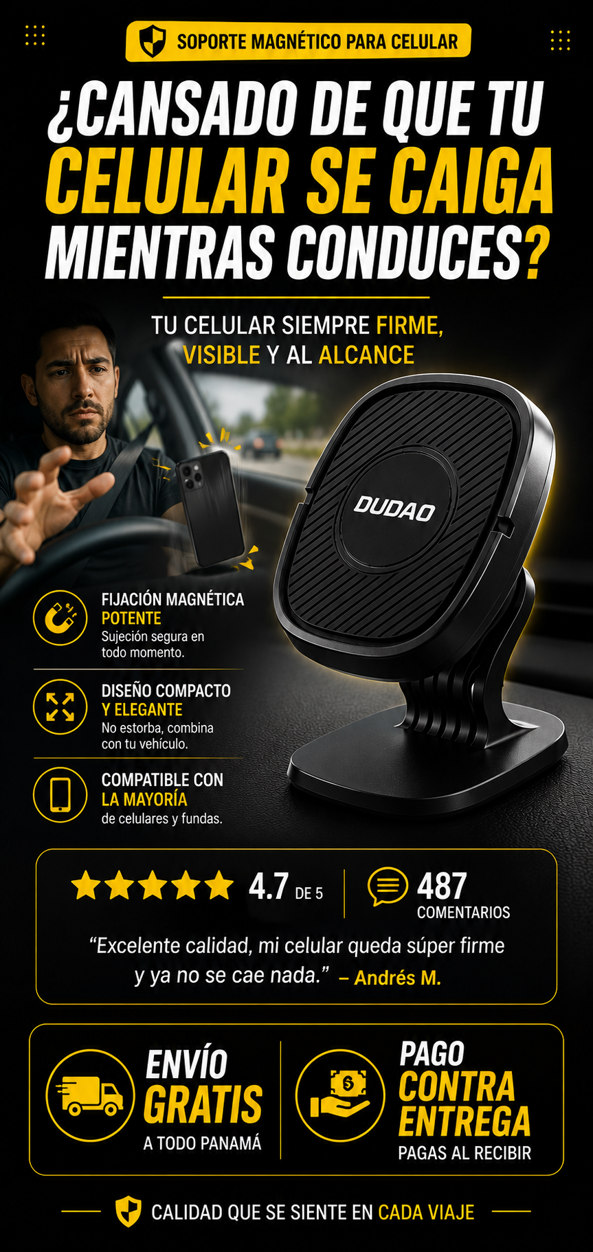 HOLDER MAGNETICO DE AUTO