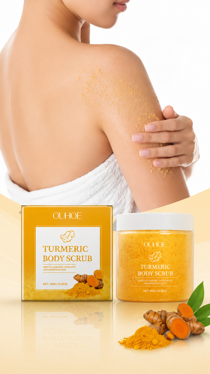 Exfoliante corporal de cúrcuma y ácido