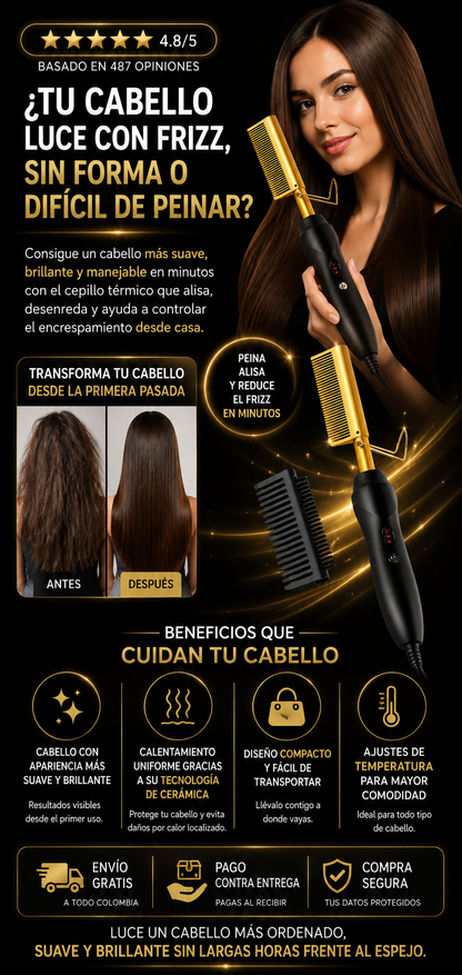 PEINE ELECTRICO CERAMICO