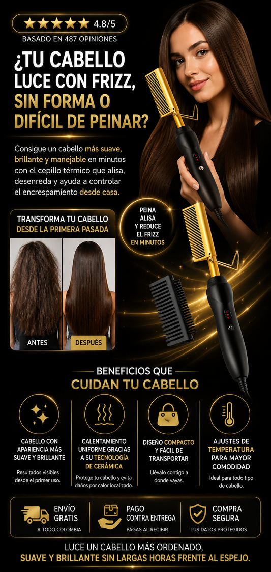 PEINE ELECTRICO CERAMICO