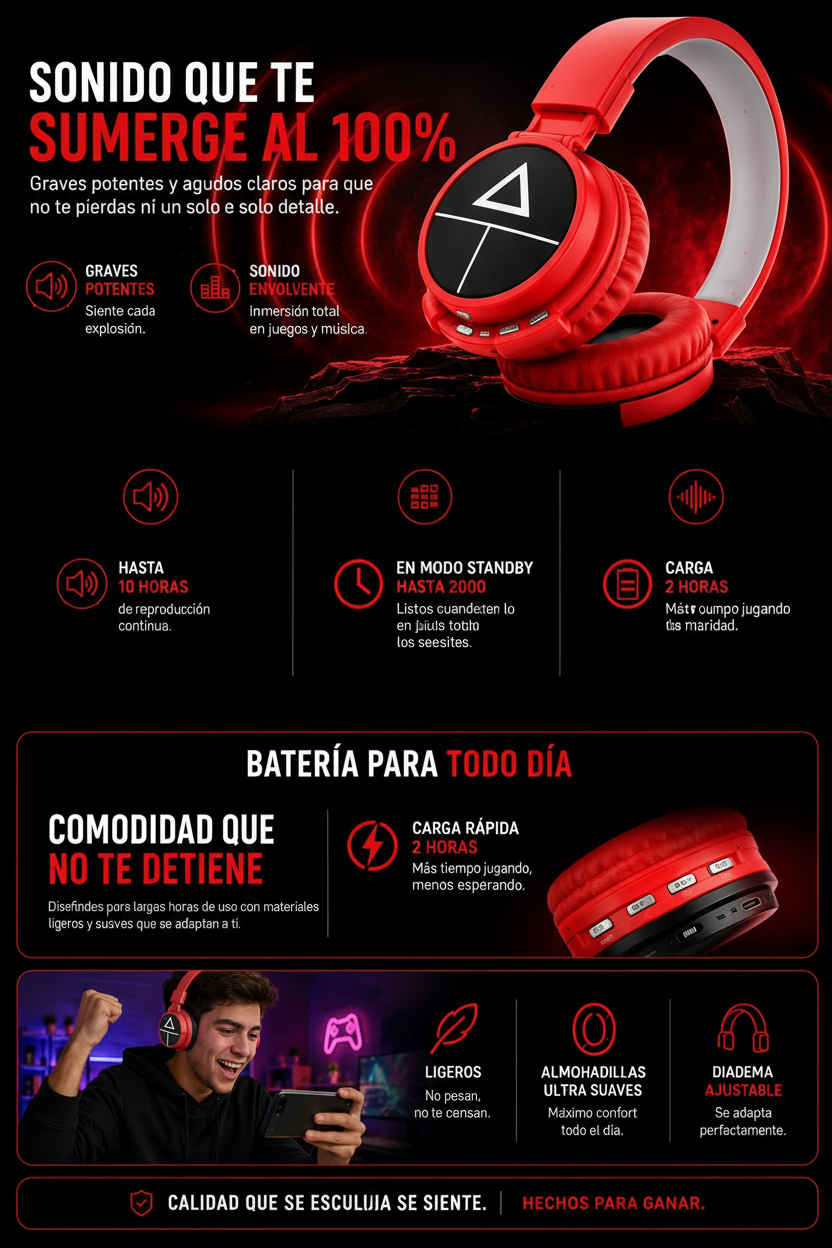 Audífono Bluetooth AH806K